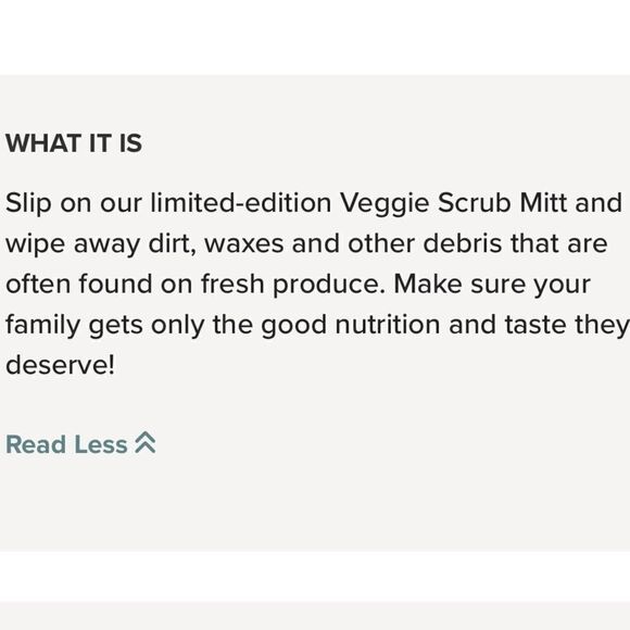 Norwex Veggie & Fruit Scrub Mitt limited edition NWOT - Picture 2 of 10